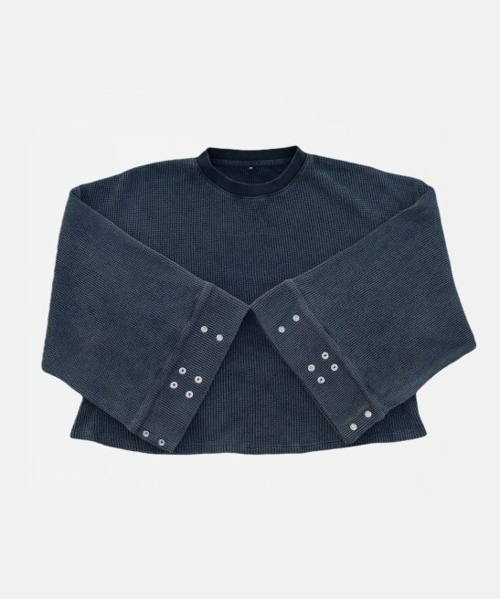 WAFFLE WIDE SLEEVE THERMAL