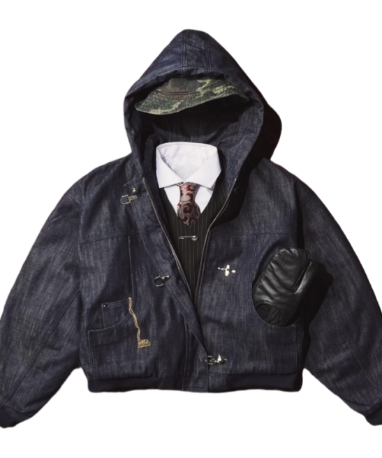 15OZ RAW JAPANESE DENIM CLASP JACKET