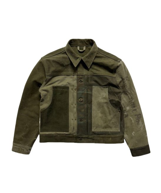 VINTAGE PATCHWORK MILITARY JACKET